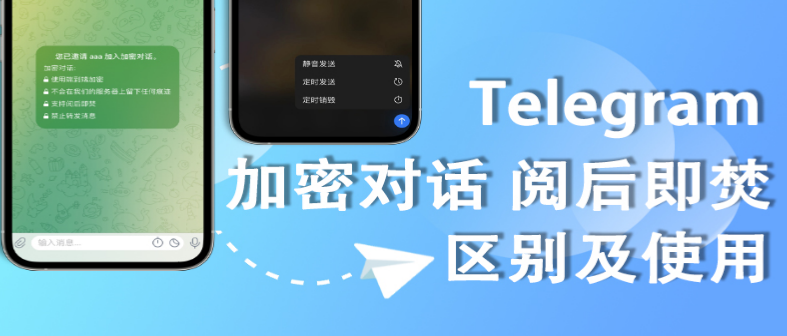 如何在Telegram中使用阅后即焚保护隐私？