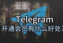 Telegram 会员有什么特权？