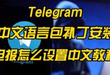 安装中文包避坑指南